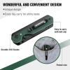 imageWORKPRO 2in1 Folding KnifeUtility Knife  Gifts for Dad QuickChange Box Cutter with Belt Clip and Liner Lock Extra 10 SK5 Blades IncludedGreen G10