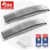 imageWORKPRO 100Pack Single Razor Edge Blades Industrial Scraper Razor Blades High Carbon Steel One Edge Razor Blades200pc