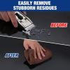 imageWORKPRO 100Pack Single Razor Edge Blades Industrial Scraper Razor Blades High Carbon Steel One Edge Razor Blades50pc