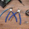 imageWORKPRO 2 Pack Wire Cutters 6 Inch Precision Flush Cutters Spring Loaded Side Cutting Pliers Sharp Diagonal Cutters for Crafts Jewelry Making Electronics
