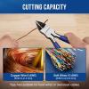 imageWORKPRO 2 Pack Wire Cutters 6 Inch Precision Flush Cutters Spring Loaded Side Cutting Pliers Sharp Diagonal Cutters for Crafts Jewelry Making Electronics