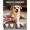 imageWORKPRO 6Speed Dog Nail Grinder Pet Nail Grinder for Small Medium and Large Dogs and Cats 70 Accessories Rotary Tool with TypeC Charging Cable and Storage Bag for Sanding Carving and PolishingPink