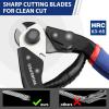 imageWORKPRO Cable Cutter 712 Inch Heavy Duty Wire Rope Cutter Chrome Vanadium Steel Jaw For Hard Wire Ropes Steel Wires And Aircraft Cables