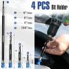imageWORKPRO Drill Bit Extension Set 4Pcs Magnetic Drill Screwdriver Bit Holder Extender with Aluminum Sleeve 14 Inch Hex Quick Release Bit Holder for Drill in 238quot4quot6quot124PCS 238 4 6 12