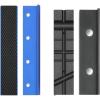 imageWORKPRO 2Pair Vise Jaw Pads 6 inch ampamp 55 inch Magnetic Vice Jaw Covers Protectors 512 inch MultiGroove Jaw Pads and 6 inch Aluminum Pads Set
