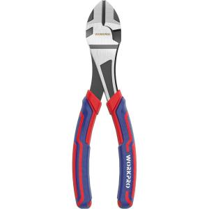 imageWORKPRO 6 Wire Cutters Heavy Duty CRV Steel Diagonal Pliers for Cutting Wires Craft Comfort Grip Handle7inch