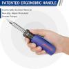 imageWORKPRO 11in1 ScrewdriverNut Driver Set Tool Comfort Grip All in One Multibit Portable Screwdriver 8 Bits PhilipsSlottedTorxSquare 3 Nut Driver Sizes