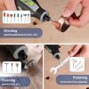 imageWORKPRO 530Piece Rotary Tool Accessory Kit Rotary Tool Bits for Easy Cutting Grinding Sanding Polishing Cleaning Drilling Carving and Engraving530Piece Rotary Tool Attachments