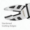imageWORKPRO 8Inch Linesman Pliers in CRV Steel for Twisting and Cutting Wires Clamping Screws