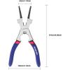 imageWORKPRO 8quot Welding Pliers MultiFunctional CRV Steel Welding Pliers for Welding Electrical Mechanical Workshop and Home Use