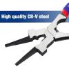 imageWORKPRO 8quot Welding Pliers MultiFunctional CRV Steel Welding Pliers for Welding Electrical Mechanical Workshop and Home Use