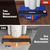 imageWORKPRO Connectable Contour Gauge 1010 Inch Profile Duplicator with Lock Precisely Copy Irregular Shape Gift for Father Husband Outline Marking Tool for Woodworking Floor Carpet Tile Laying