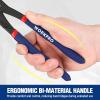 imageWORKPRO 10Inch Groove Joint Pliers Fast Adjust Tongue and Groove Pliers VJaw Water Pump Pliers with Comfort Grips7  10Inch