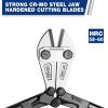 imageWORKPRO 14Inch Bolt Cutter TriMaterial Handle with Comfort Grip Chrome Molybdenum Steel Blade for Rods Bolts Rivets Wires Cables and ChainsRegular 14
