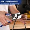 imageWORKPRO 914 inch High Leverage Cable Cutter Heavy Duty Wire Cutter for Aluminum Copper Wire and Communications Cable