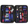 image:imageWORKPRO 100 Piece Kitchen Home Tool Kit Drawer Household Hand Tool Set with Easy Carrying Pouch amp 4piece Adjustable Wrench Set Forged Heat Treated Chromeplated 6inch 8inch 10inch 12inch