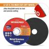 image:imageWORKPRO 20V Cordless Angle Grinder Kit with Extra 20pack CutOff Wheels