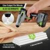 image:imageWORKPRO 20V Cordless Hot Melt Glue Gun Kit 20 Ah Liion Battery Powered Rechargeable Full Size Hot Glue Gun 45S Fast Preheating Heavy Duty Wireless Glue Gun with 12 Pcs Glue Sticks for DIY amp Craft