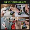 image:imageWORKPRO 20V Cordless Hot Melt Glue Gun Kit 20 Ah Liion Battery Powered Rechargeable Full Size Hot Glue Gun 45S Fast Preheating Heavy Duty Wireless Glue Gun with 12 Pcs Glue Sticks for DIY amp Craft