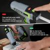 image:imageWORKPRO 20V Cordless Hot Melt Glue Gun Kit 20 Ah Liion Battery Powered Rechargeable Full Size Hot Glue Gun 45S Fast Preheating Heavy Duty Wireless Glue Gun with 12 Pcs Glue Sticks for DIY amp Craft