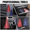 image:imageWORKPRO 2Pack Magnetic Wrench Organizer 12Piece Wrench Holder Set for Tool Box Drawer Wrenches Rack Tool Trays SAE14  1516 and Metric6mm24mmGripper reverse wrench organizer2PC