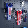 image:imageWORKPRO 2Pack Magnetic Wrench Organizer 12Piece Wrench Holder Set for Tool Box Drawer Wrenches Rack Tool Trays SAE14  1516 and Metric6mm24mmPlastic wrench organizer2PC