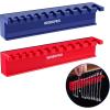 image:imageWORKPRO 2Pack Magnetic Wrench Organizer 12Piece Wrench Holder Set for Tool Box Drawer Wrenches Rack Tool Trays SAE14  1516 and Metric6mm24mmWall mount wrench organizer2PC