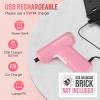 image:imageWORKPRO 35Piece Pink Tools Set  36V Pink Electric Cordless Screwdriver Set
