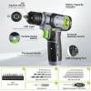 image:imageWORKPRO 43PCS Cordless Drill Driver with 8V Lithium  Pink amp WORKPRO 43PCS Cordless Drill Driver with 8V Lithium  Green