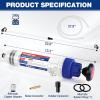 image:imageWORKPRO 500CC Manual Fluid Extractor MultiPurpose Oil Syringe Oil Suction Pump Manual Extraction and Filling Pump Automotive Oil Syringe200cc