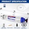 image:imageWORKPRO 500CC Manual Fluid Extractor MultiPurpose Oil Syringe Oil Suction Pump Manual Extraction and Filling Pump Automotive Oil Syringe500cc