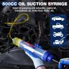 image:imageWORKPRO 500CC Manual Fluid Extractor MultiPurpose Oil Syringe Oil Suction Pump Manual Extraction and Filling Pump Automotive Oil Syringe500cc