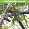 image:imageWORKPRO Extendable Anvil Lopper for Gardening 2537 Branch Cutter with 16 Cutting Capacity HeavyDuty Pruning Shear Featuring Gear System for Tree Trimming Handheld Garden Shear with Sharp Blade28 Lopper