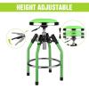 image:imageWORKPRO Heavy Duty Adjustable Hydraulic Shop StoolGarage Bar Stool 29in to 3386in 330Pound Capacity BlackGreen