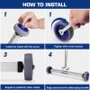image:imageWORKPRO Magnetic Pickup Tool 17 Magnetic Sweeper with Telescoping Adjustable Handle 88 LBS Magnetic Capacity Heavy Duty Nail Pickup Tool for Yard Garage amp Workshop Cleanup