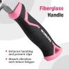 image:imageWORKPRO Pink Cordless 20V Lithiumion Drill Driver SetWORKPRO 8 oz Claw Hammer