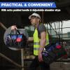 image:imageWORKPRO Tool Bag 18 Inch Tool Bag with Waterproof Molded Base Open Top Tool Organizer Bag with 20 Pockets Adjustable Shoulder StrapBag