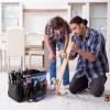 image:imageWORKPRO Tool Bag 18 Inch Tool Bag with Waterproof Molded Base Open Top Tool Organizer Bag with 20 Pockets Adjustable Shoulder StrapBag
