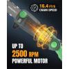 image:imageWORKPROX Cordless Pole Saw with Battery 20V 40Ah Battery Powered 8 Inch Electric Pole Chainsaw 4000mAh Power Bank with Quick Charge 30 Lightweight 92 FT Max Reach Pole Saw for Tree Trimming