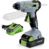 image:imageWORKPRO 20V Cordless Hot Melt Glue Gun Kit 20 Ah Liion Battery Powered Rechargeable Full Size Hot Glue Gun 45S Fast Preheating Heavy Duty Wireless Glue Gun with 12 Pcs Glue Sticks for DIY amp Craft