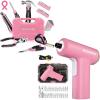 image:imageWORKPRO 35Piece Pink Tools Set  36V Pink Electric Cordless Screwdriver Set