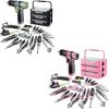 image:imageWORKPRO 43PCS Cordless Drill Driver with 8V Lithium  Pink amp WORKPRO 43PCS Cordless Drill Driver with 8V Lithium  Green