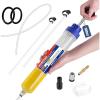 image:imageWORKPRO 500CC Manual Fluid Extractor MultiPurpose Oil Syringe Oil Suction Pump Manual Extraction and Filling Pump Automotive Oil Syringe500cc