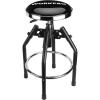 image:imageWORKPRO Heavy Duty Adjustable Hydraulic Shop StoolGarage Bar Stool 29in to 3386in 330Pound Capacity BlackBlack