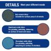 image:imageWORKPRO 14Inch Air Angle Die Grinder amp WORKPRO 101pieces Sanding Discs Set