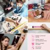image:imageWORKPRO 157PCS Home Tool Set with 20V Power Drill Pink amp WORKPRO 43PCS Cordless Drill Driver with 8V Lithium  Green