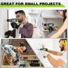 image:imageWORKPRO 157PCS Home Tool Set with 20V Power Drill amp WORKPRO 8V Cordless Drill Driver Set with 53pcs Bit Set  Green
