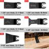 image:imageWORKPRO 25piece Oscillating Multitool Accessories Quick Release Oscillating Saw Blades to Cut Wood Metal Plastic Fit Dewalt Worx Milwaukee BlackampDecker Rockwell Makita Fein Craftsman