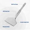 image:imageWORKPRO 3inch SDS Plus Chisel Cranked Angled Bent Tile Removal Chisel for Tile Laminate Floor Wall Moldings Compatible with SDSPlus Tools
