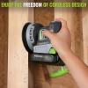 image:imageWORKPRO Brushless Random Orbital Sander Cordless amp 150piece Sanding Discs Set